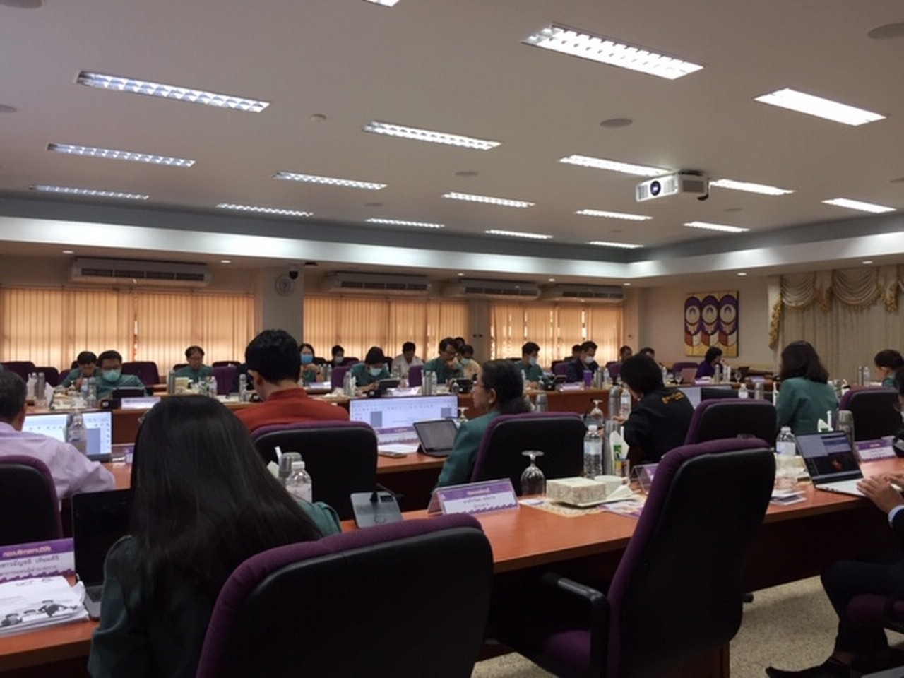 Faculty of Management, University of Phayao Participated in the ITA Board of Directors meeting for fiscal year 2021