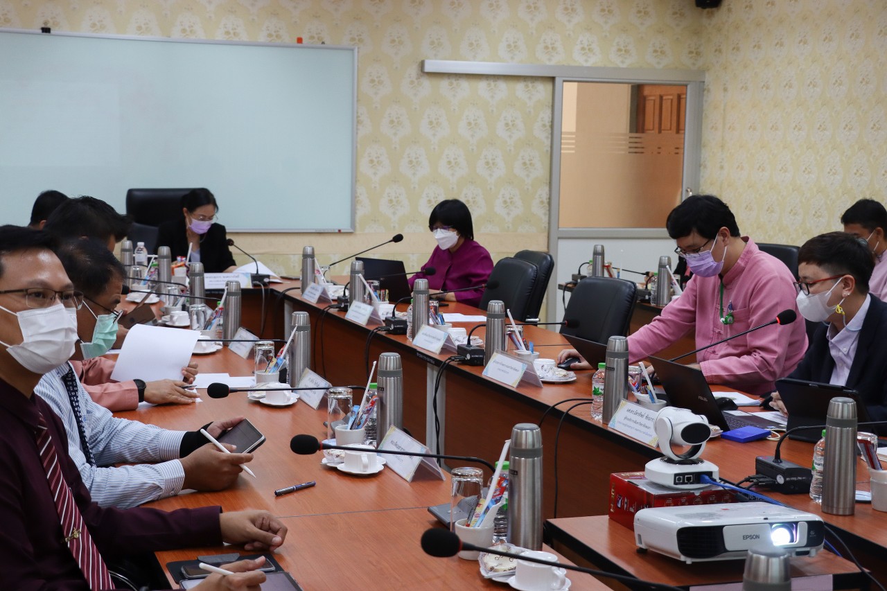 Planning Division Organizes the 6th Risk Management Committee Meeting (2/2522) to supervise and monitor the operation of risk management and internal control for the 6-month period of the fiscal year 2022