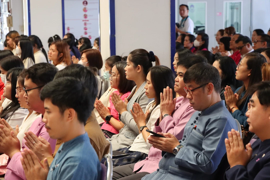 The Planning Division Participates in the New Year's Blessing Ceremony "Huem Boon, Khun Pee Mai, Hoi Duang Jai Jao UP" for the Year 2024