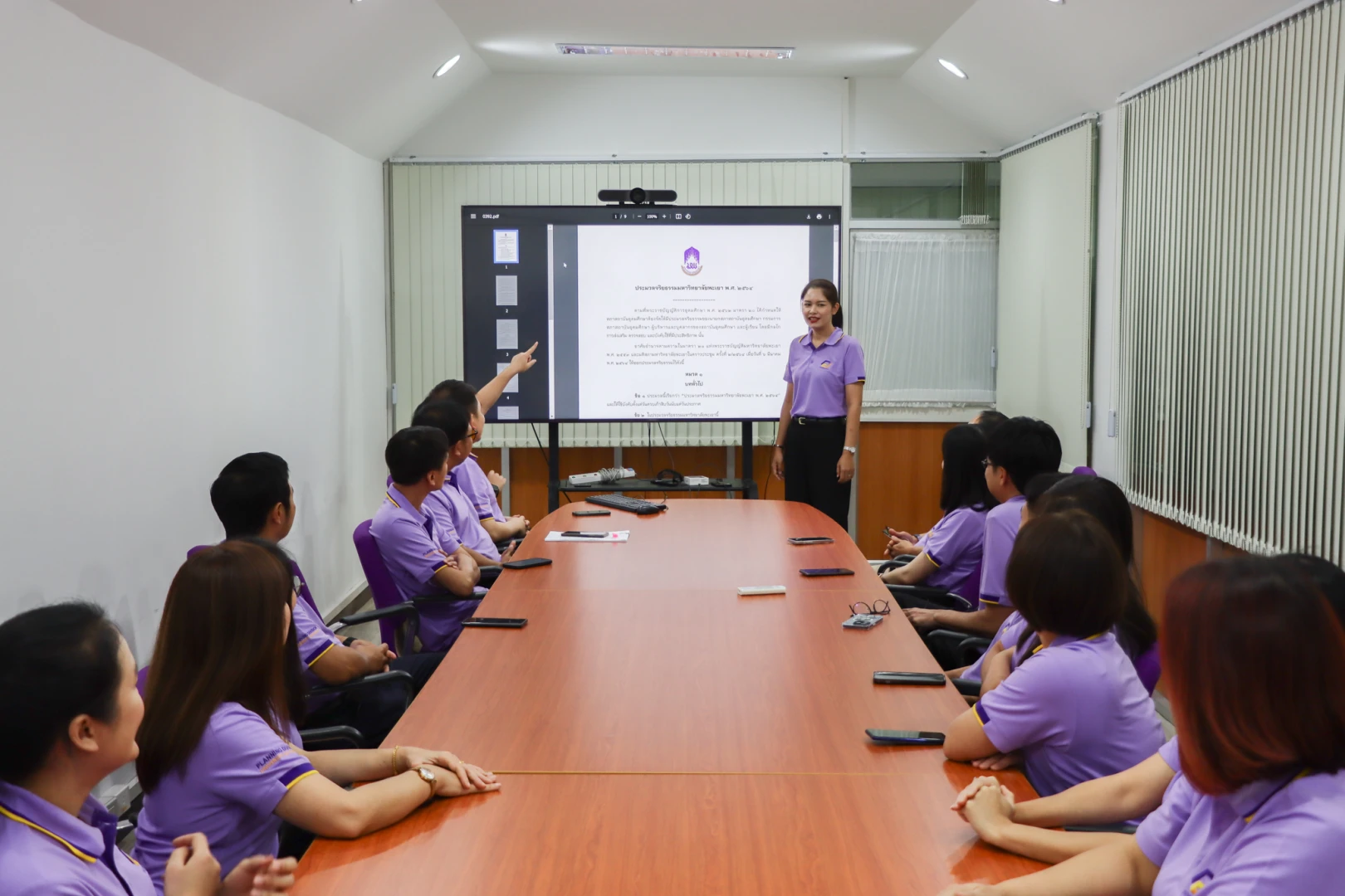 Planning Division Organizes Activities to Instill Organizational Culture Under the No Gift Policy and Raise Awareness of Ethics in the Workplace and Proper Use of Government Assets