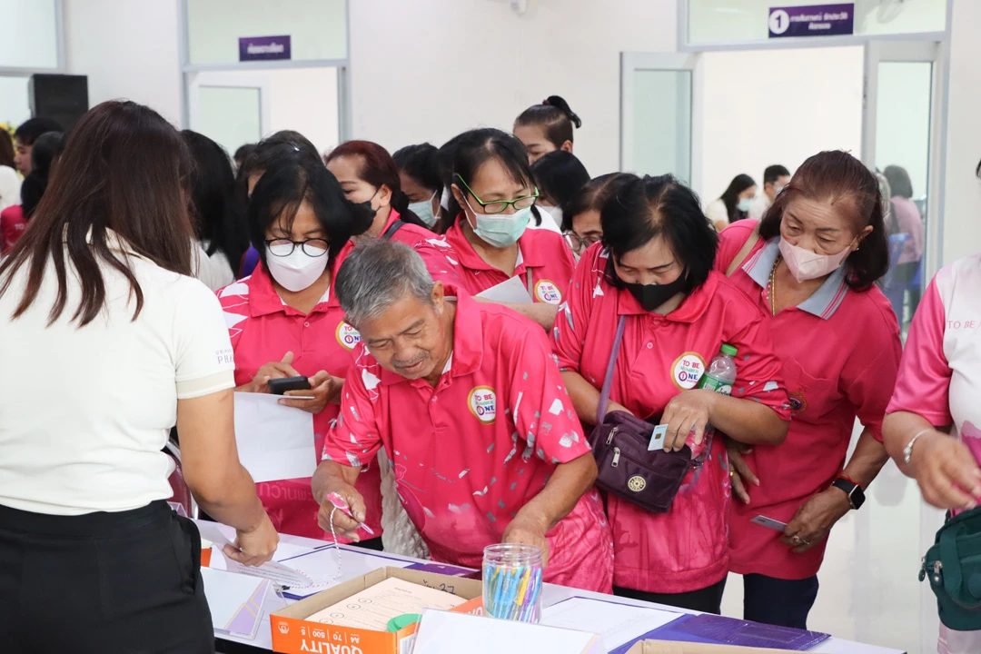 Kick-off Event for the 2024 Fiscal Year Project under the Readiness Plan for an Aging Society at the University of Phayao