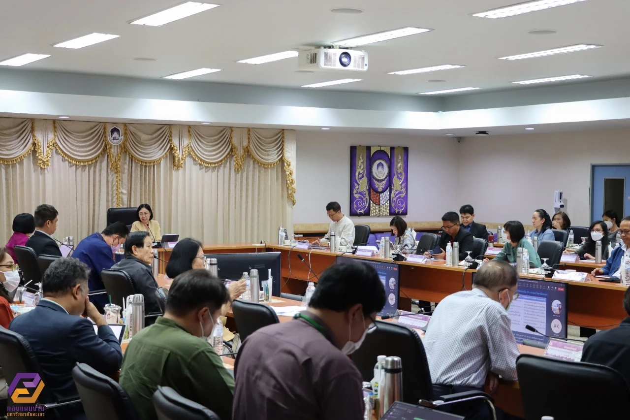 The Planning Division Organized the 9th Meeting of the Risk Management, Internal Control, and Transparency Committee (2/2566) to Review the Operations on Risk Management, Internal Control, and Transparency for the Last 6 Months of the Fiscal Year 2023