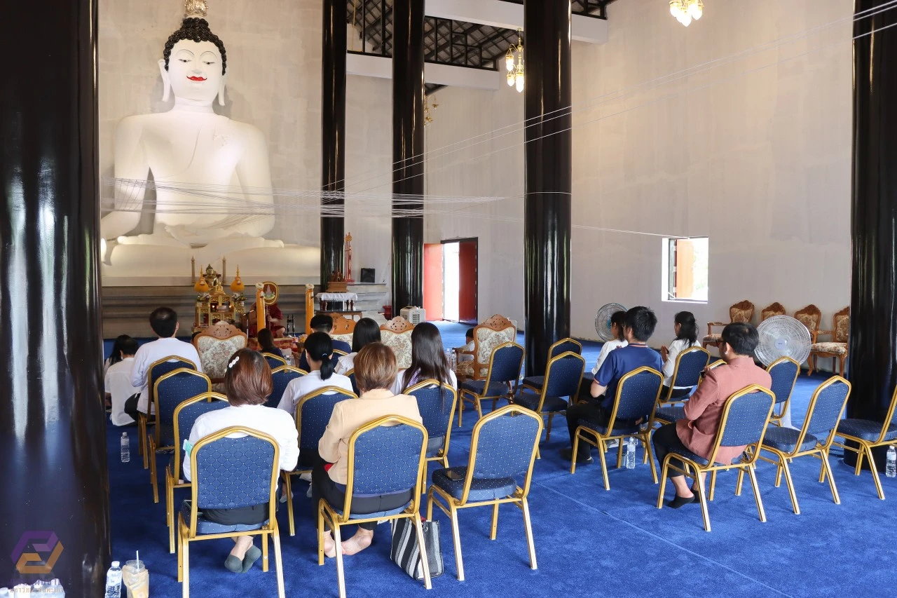 The Planning Division Organized a Project to Strengthen Ethics and Good Governance in the Organization and Continued the Tradition of Offering Candle for Buddhist Lent