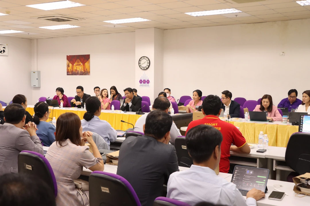 University of Phayao Executives Attend 12th Risk Management Committee Meeting (2/2024) to Review ITA Performance at University and Unit Levels for Fiscal Year 2024