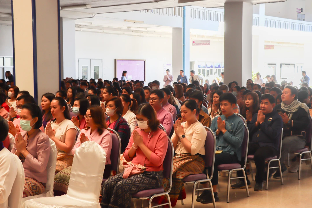 The Planning Division Participates in the New Year's Blessing Ceremony "Huem Boon, Khun Pee Mai, Hoi Duang Jai Jao UP" for the Year 2024