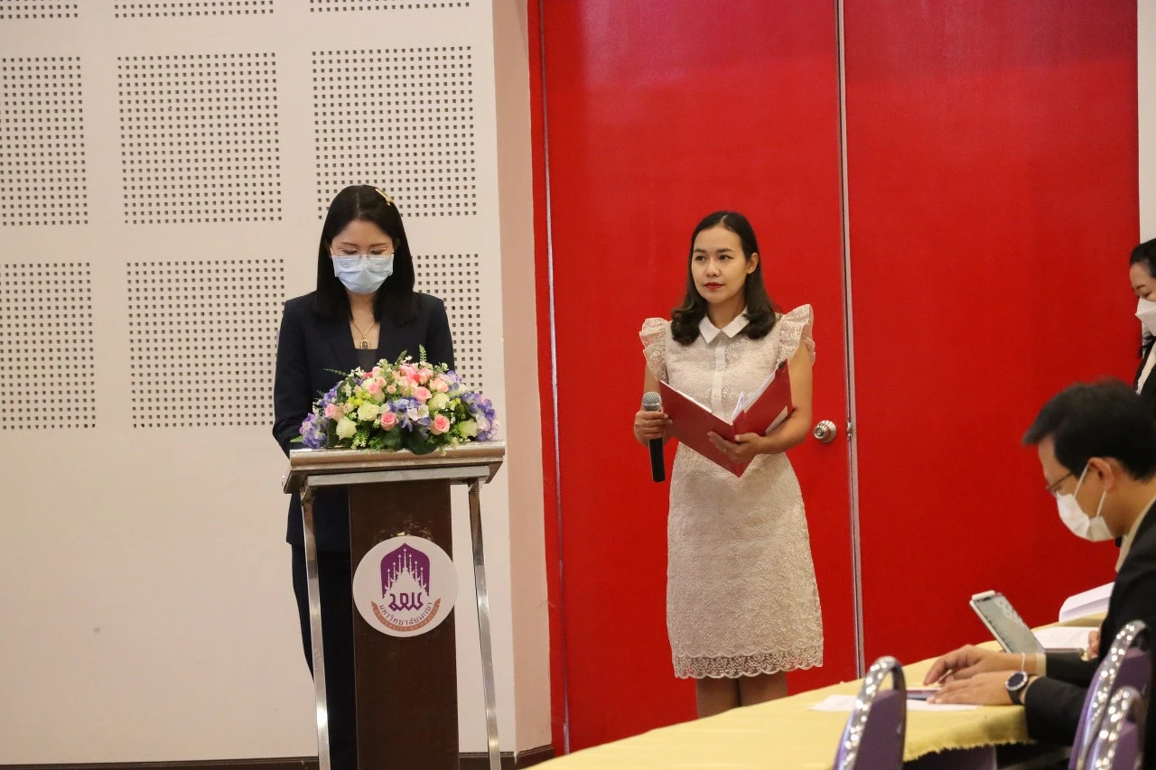 Workshop on Risk Management and Internal Control at University of Phayao for Fiscal Year 2022