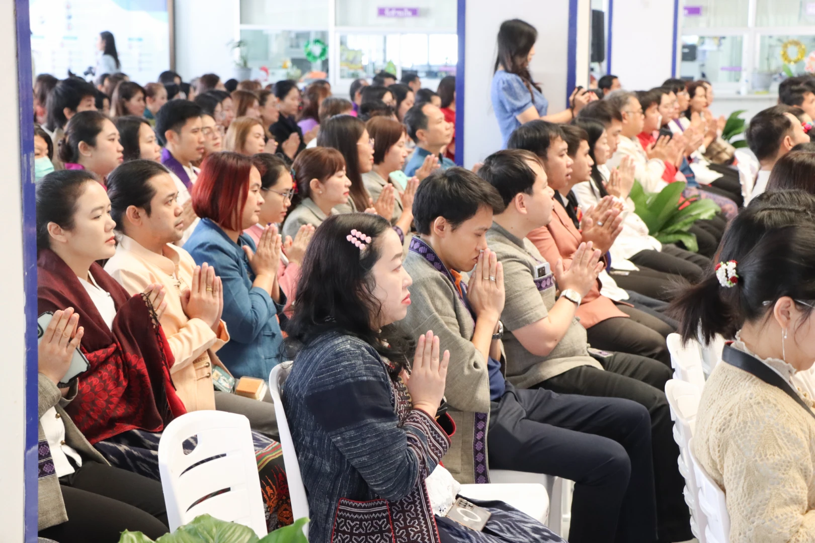 The Planning Division of the University of Phayao Participates in the New Year Merit-Making Ceremony for 2025