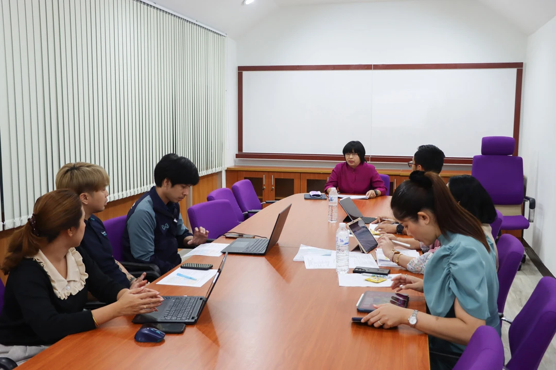 The Planning Division Holds a Meeting to Plan the Preparation of Public Data Disclosure (OIT) at the University of Phayao in Support of the ITA Evaluation for the Fiscal Year 2024