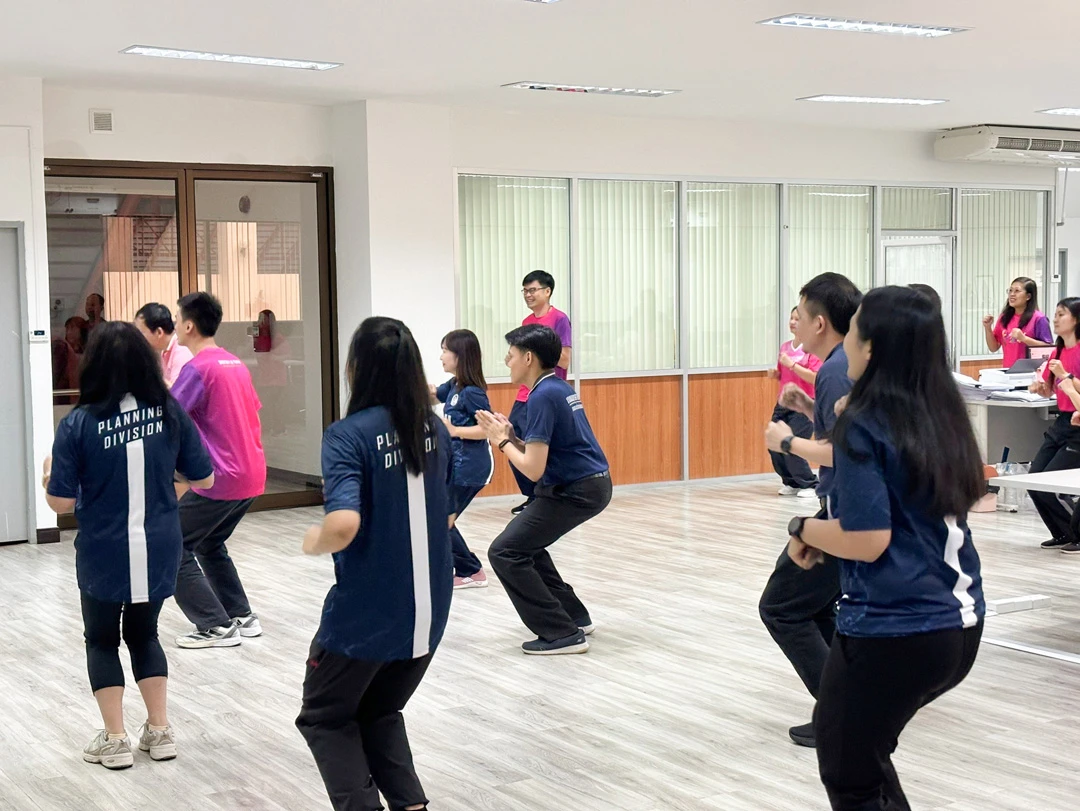 Planning Division Organizes Aerobic Dance Activity (May Session) as Part of the Good Health and Well-Being: BMI Challenge Project