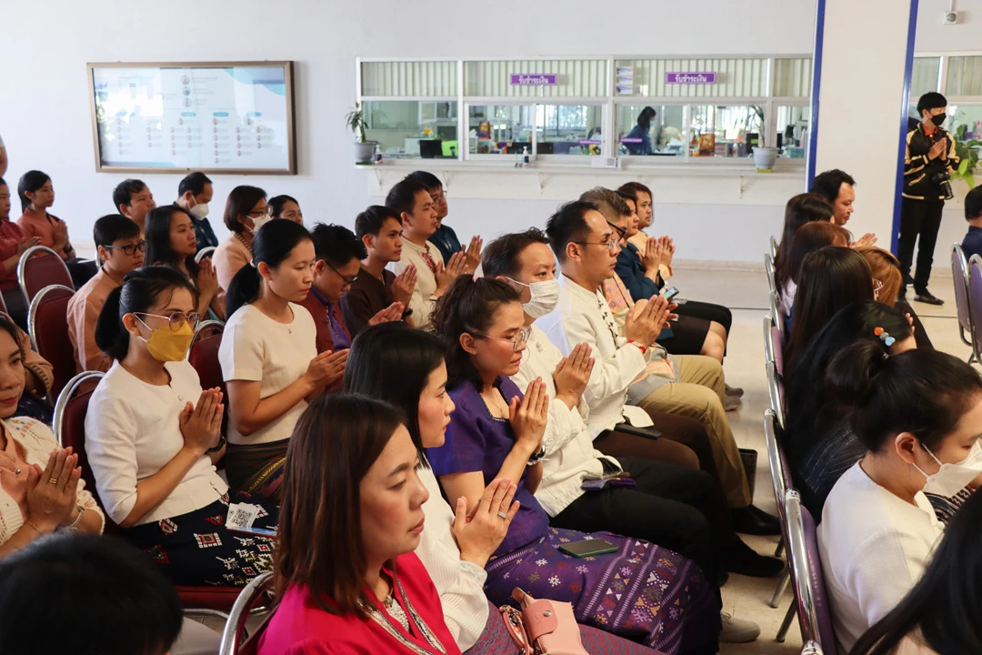 The Planning Division Participates in the New Year's Blessing Ceremony "Huem Boon, Khun Pee Mai, Hoi Duang Jai Jao UP" for the Year 2024