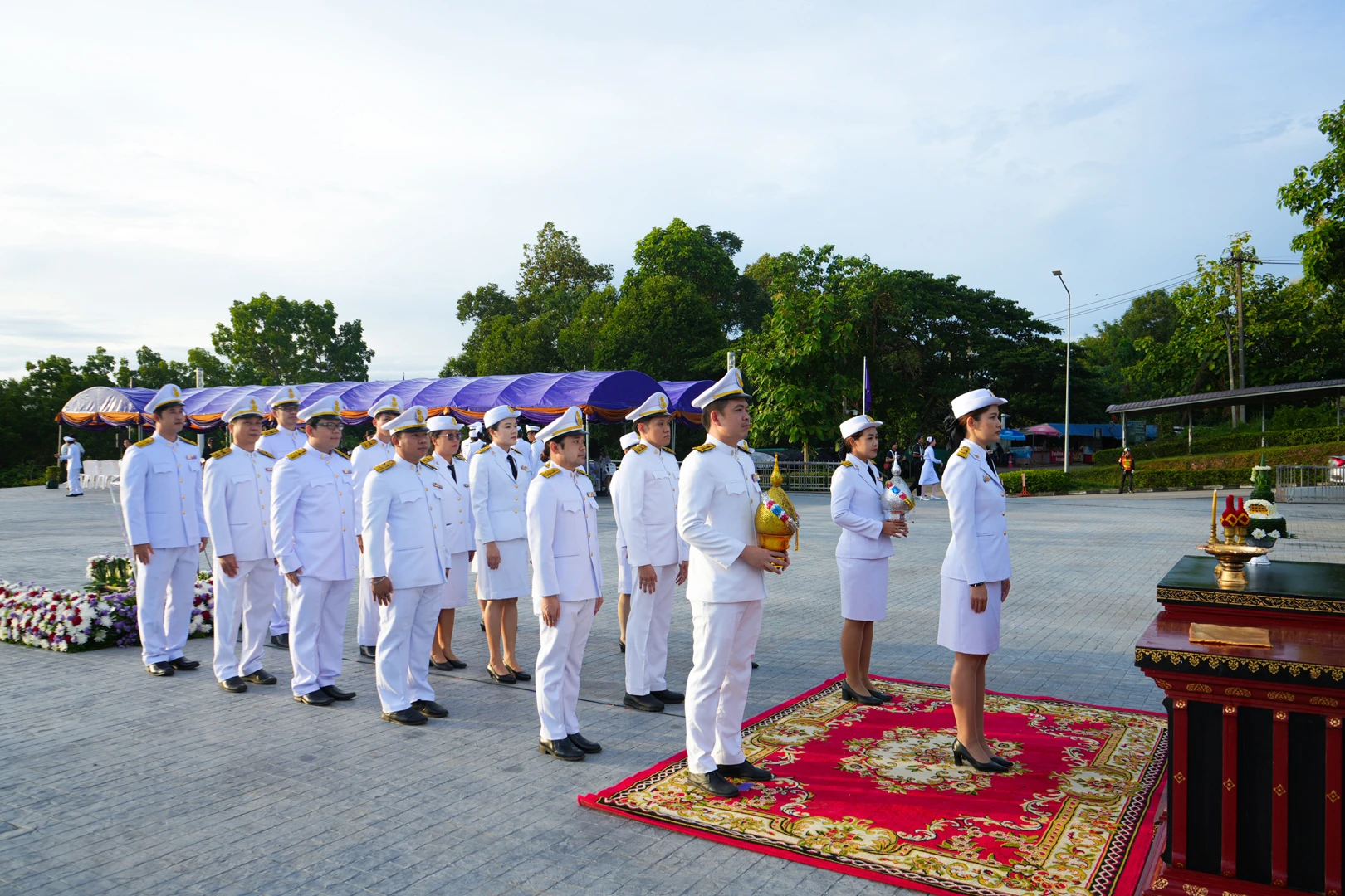 The Director of the Planning Division Leads a Team of Supervisors and Staff to Participate in the 14th Anniversary of the Establishment of the University of Phayao