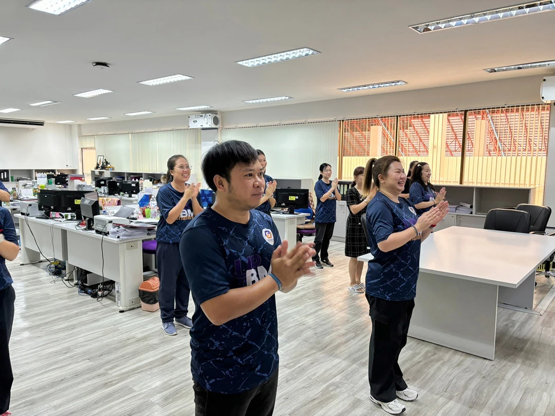 Planning Division Organizes Aerobics Activity (April Session) under the Good Health and Well-Being: BMI Challenge Project