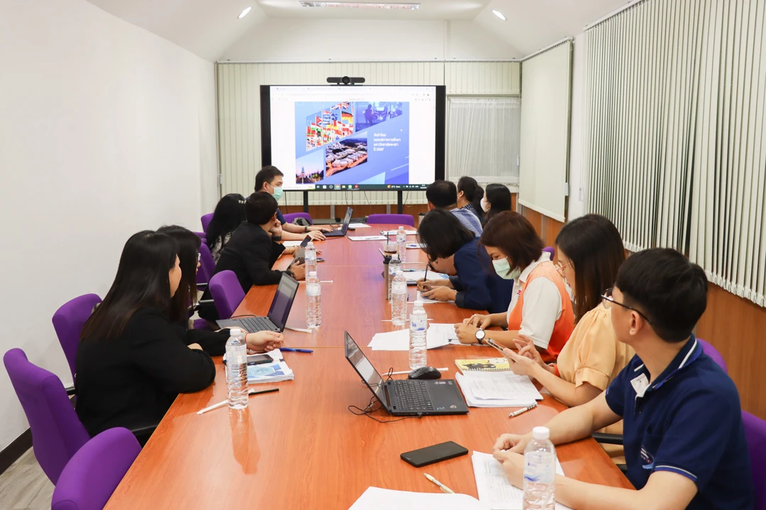 Planning Division Holds Meeting to Review and Update ITA Public Disclosure Data for University of Phayao for Fiscal Year 2024, in Collaboration with Related Departments