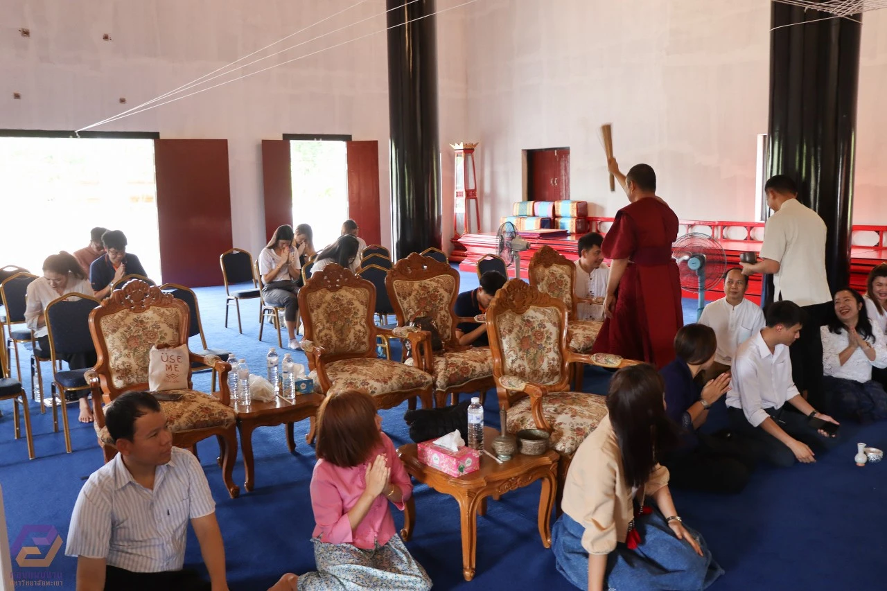 The Planning Division Organized a Project to Strengthen Ethics and Good Governance in the Organization and Continued the Tradition of Offering Candle for Buddhist Lent