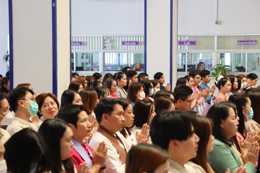 The Planning Division Participates in the New Year's Blessing Ceremony "Huem Boon, Khun Pee Mai, Hoi Duang Jai Jao UP" for the Year 2024