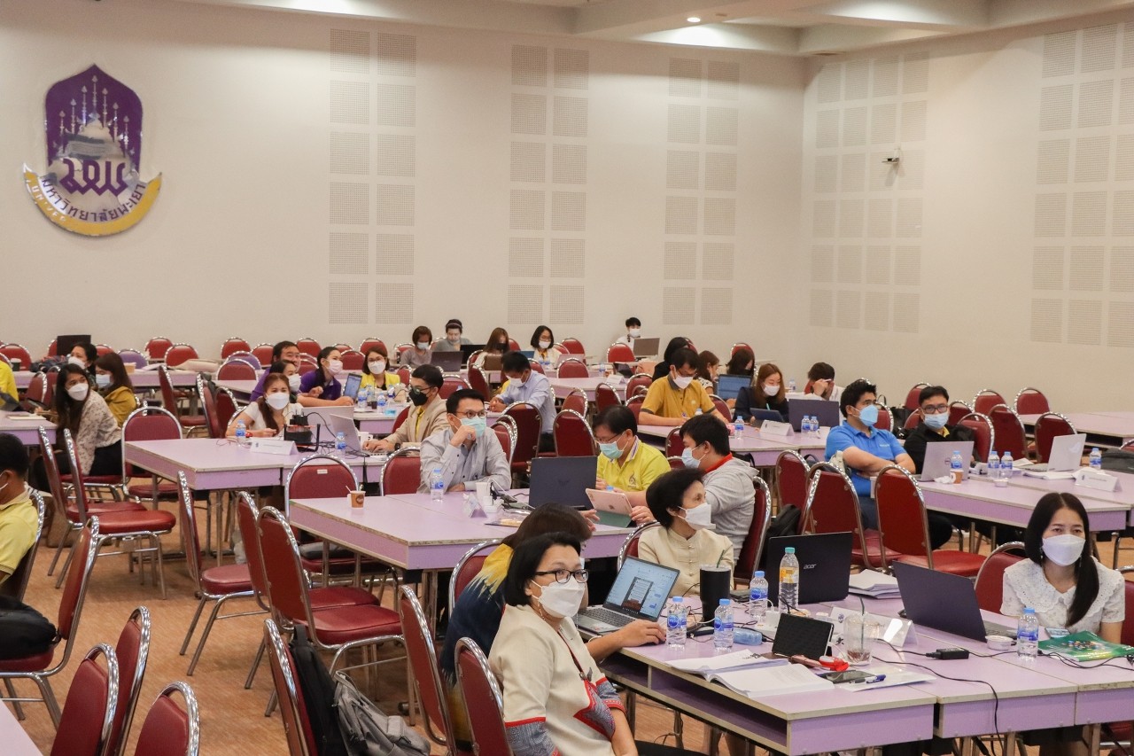 Department of Planning, University of Phayao Organize training courses “Workshop to Understand Criteria and Link to Organizational Outline and Related Outcomes” from May 30 – June 1, 2022.