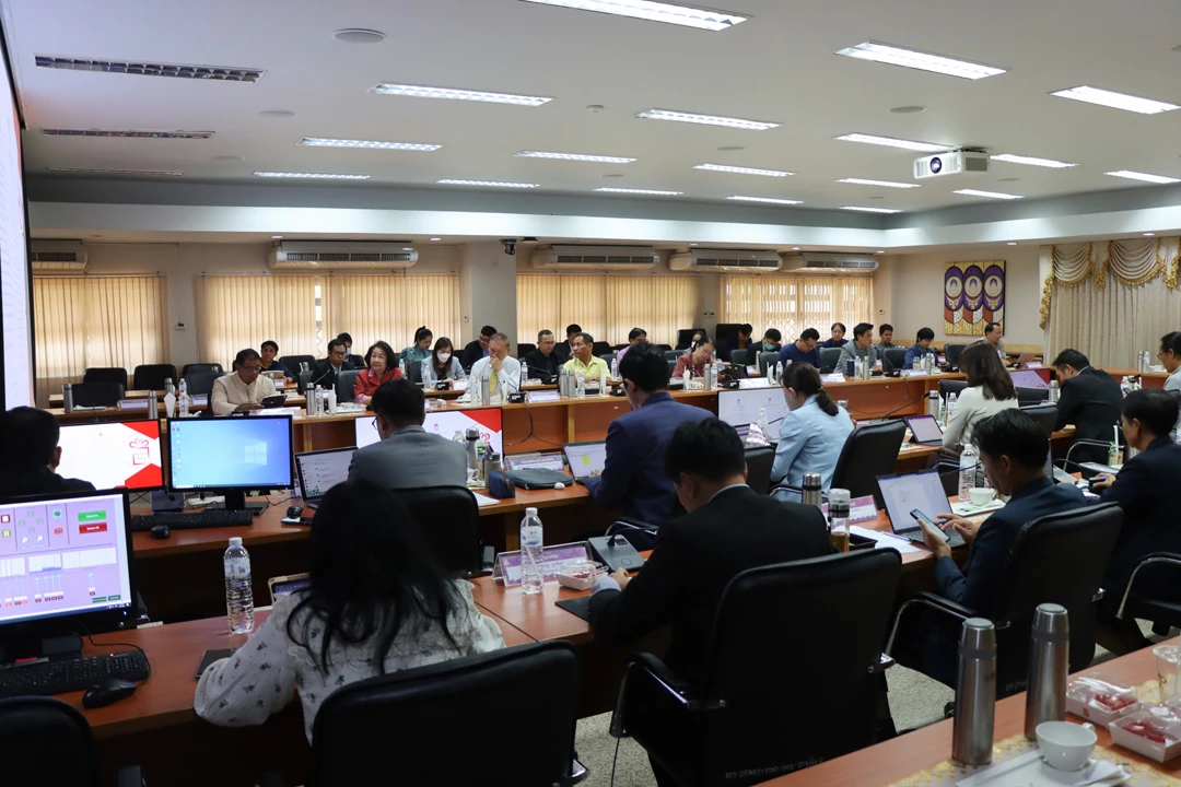 The University of Phayao held its 11th meeting of the Risk Management, Internal Control, and Transparency Committee (1/2567) on February 12, 2024. The meeting, organized by the Planning Division, focused on promoting the No Gift Policy in official duties and reviewing the University’s Integrity and Transparency Assessment (ITA) data for the fiscal year 2024.