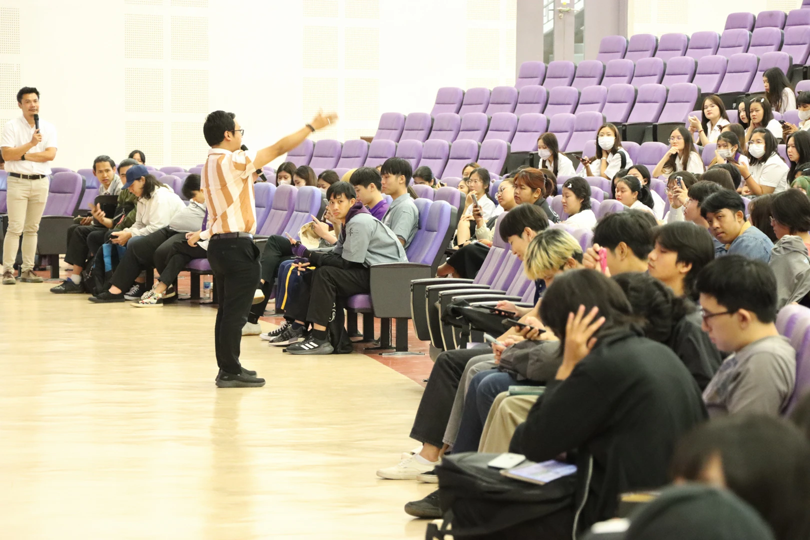 University of Phayao Organizes an Activity for Students to Participate in Providing Feedback on University Operations in the ITA Evaluation for Fiscal Year 2024