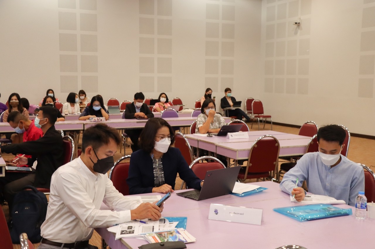 Department of Planning, University of Phayao Organize training courses “Workshop for Understanding Criteria and Linking to Organizational Outline and Related Outcomes” during 17 – 19 May 2022.