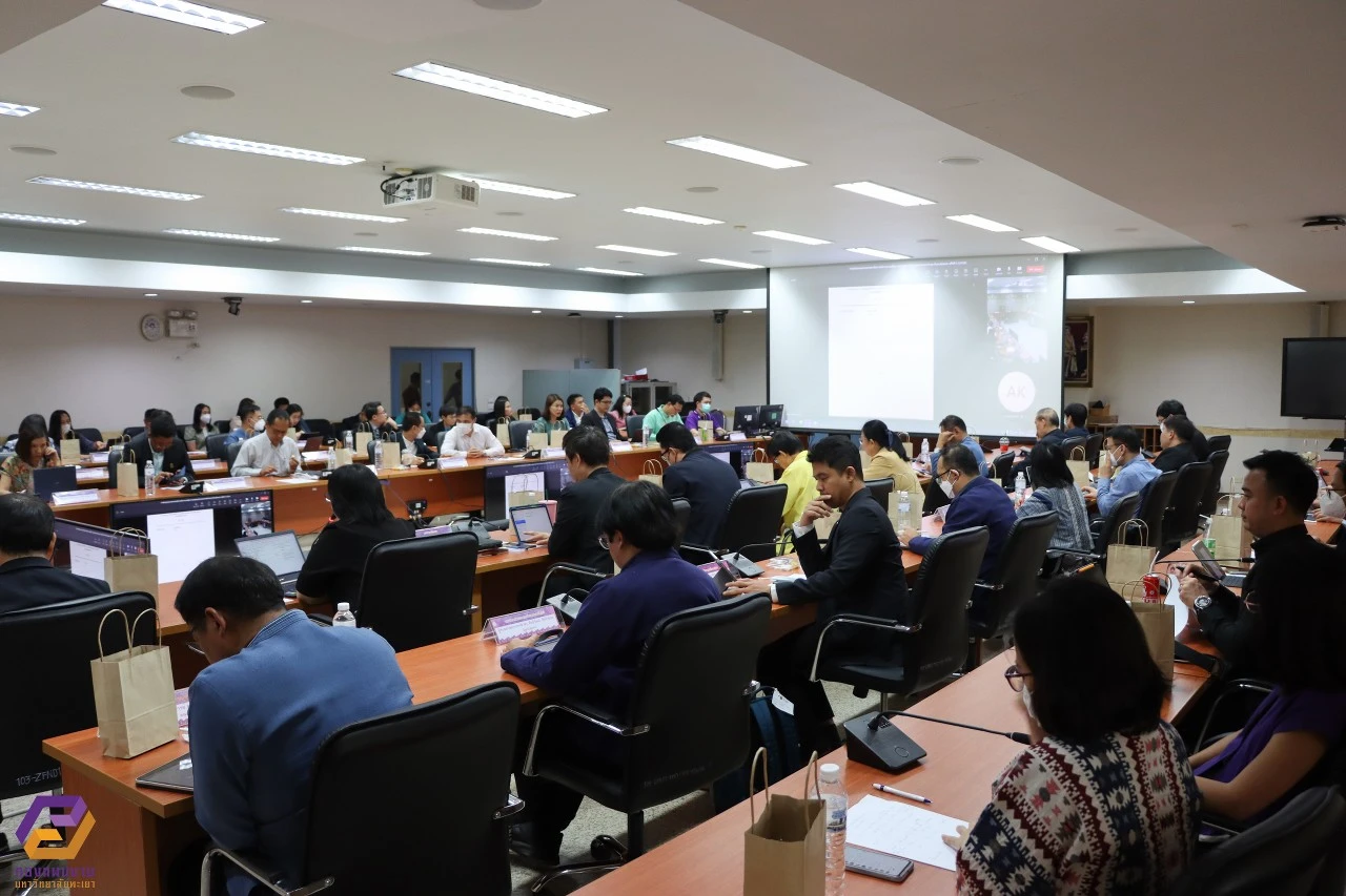 University of Phayao Executives Participate in the 8th Meeting (1/2566) of the Risk Management, Internal Control, and Transparency Committee to Review the Performance of Integrity and Transparency at the University of Phayao (ITA) and Internal Units for Fiscal Year 2023