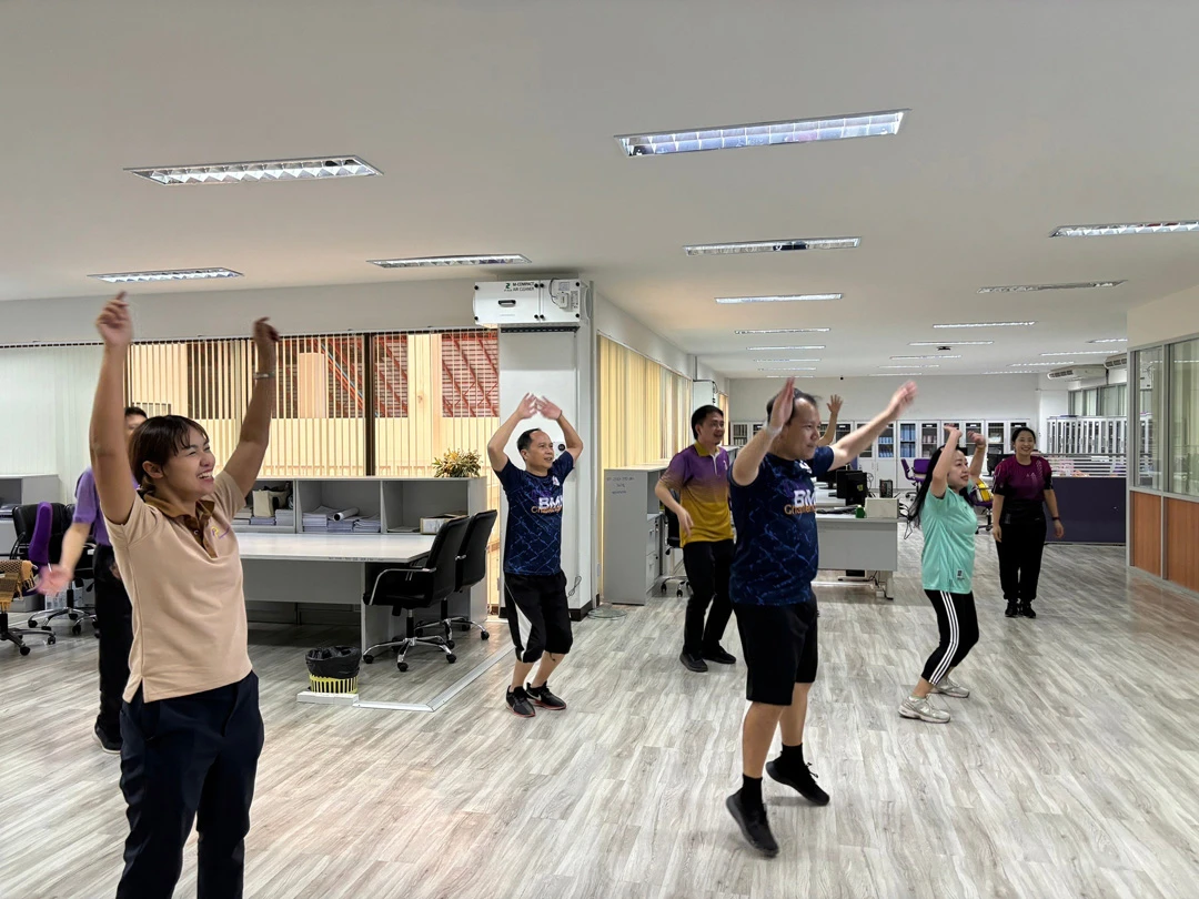 Planning Division Organizes Aerobic Dance Activity (March Edition) for the "Good Health and Well-Being: BMI Challenge" Project