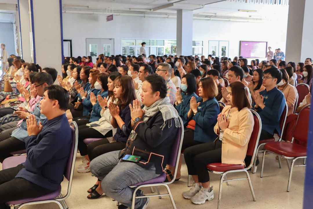 The Planning Division Participates in the New Year's Blessing Ceremony "Huem Boon, Khun Pee Mai, Hoi Duang Jai Jao UP" for the Year 2024