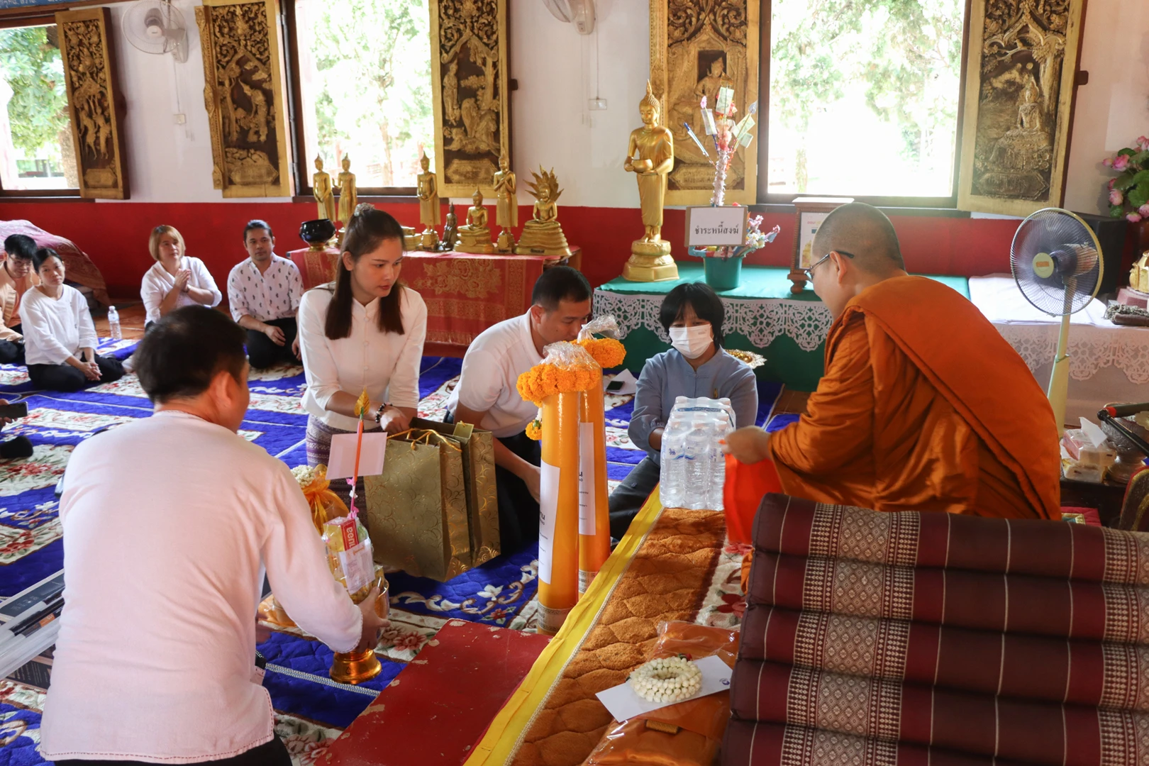 The Planning Division Organizes a Program to Strengthen Integrity and Good Governance within the Department and Participate in the Candle Offering Tradition for the Fiscal Year 2024