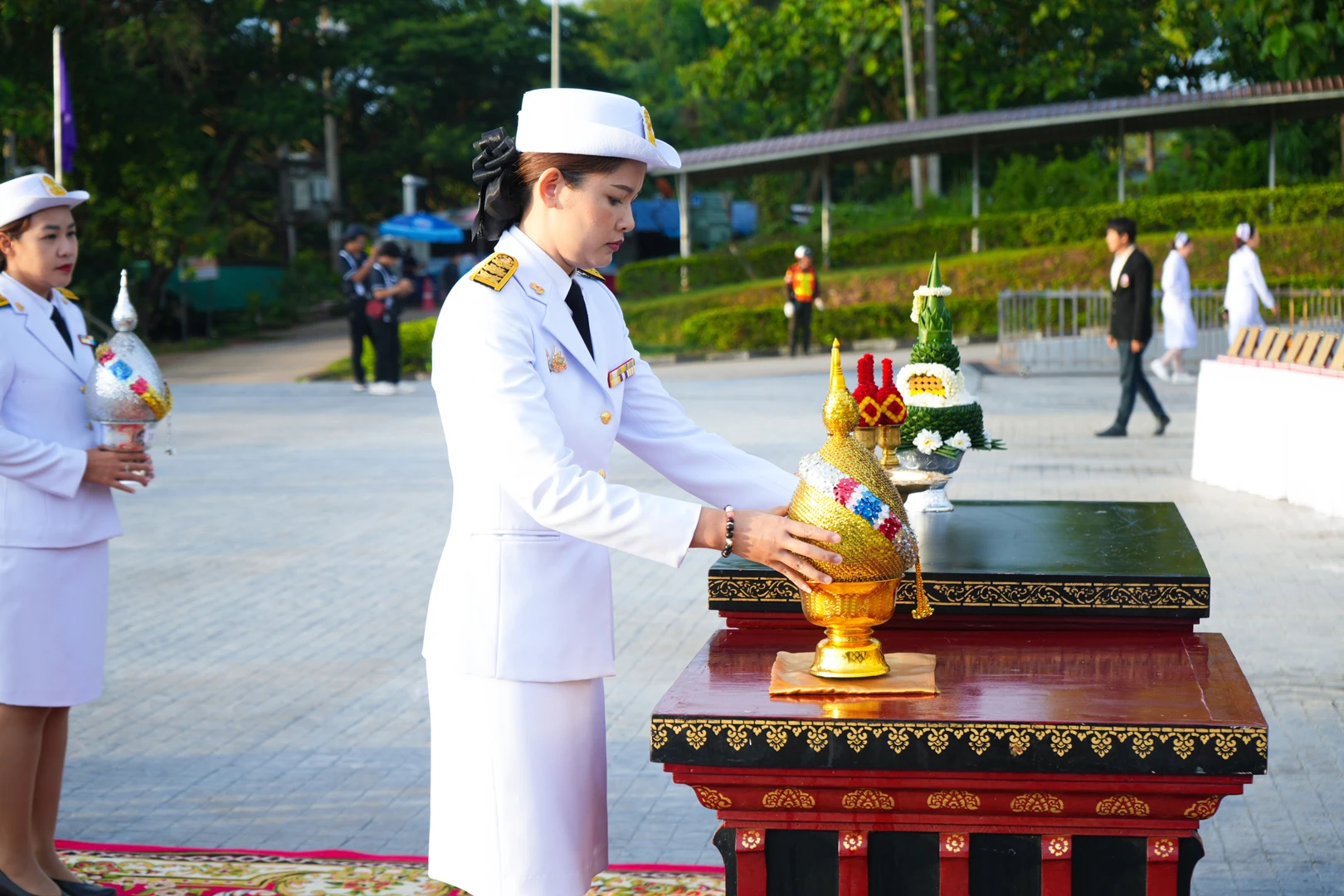 The Director of the Planning Division Leads a Team of Supervisors and Staff to Participate in the 14th Anniversary of the Establishment of the University of Phayao