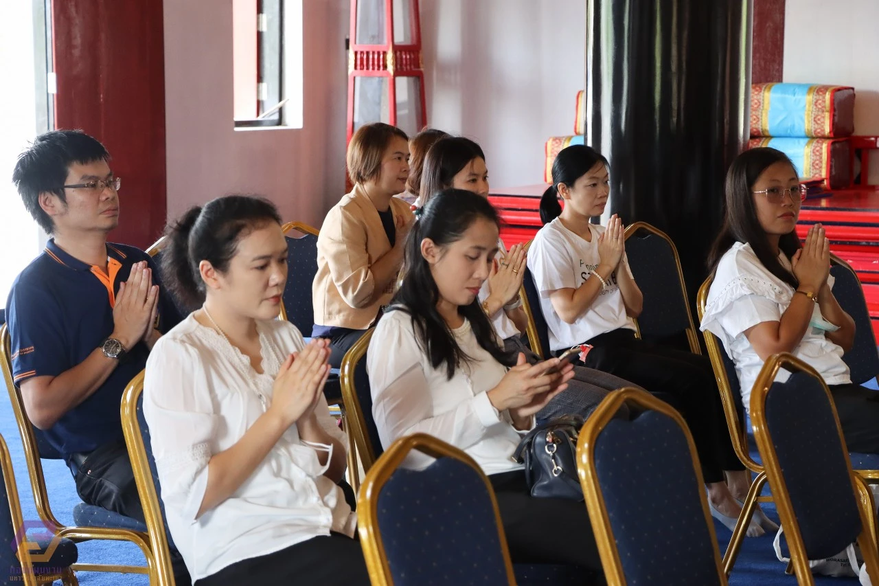 The Planning Division Organized a Project to Strengthen Ethics and Good Governance in the Organization and Continued the Tradition of Offering Candle for Buddhist Lent