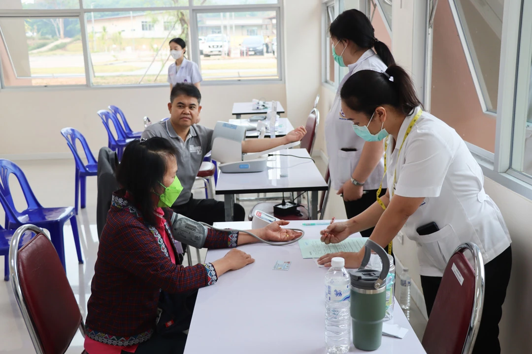 Kick-off Event for the 2024 Fiscal Year Project under the Readiness Plan for an Aging Society at the University of Phayao