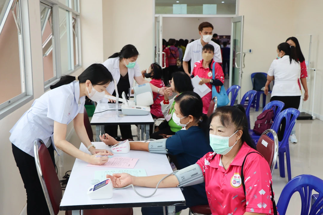 Kick-off Event for the 2024 Fiscal Year Project under the Readiness Plan for an Aging Society at the University of Phayao