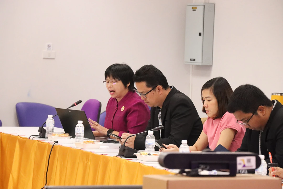 University of Phayao Executives Attend 12th Risk Management Committee Meeting (2/2024) to Review ITA Performance at University and Unit Levels for Fiscal Year 2024