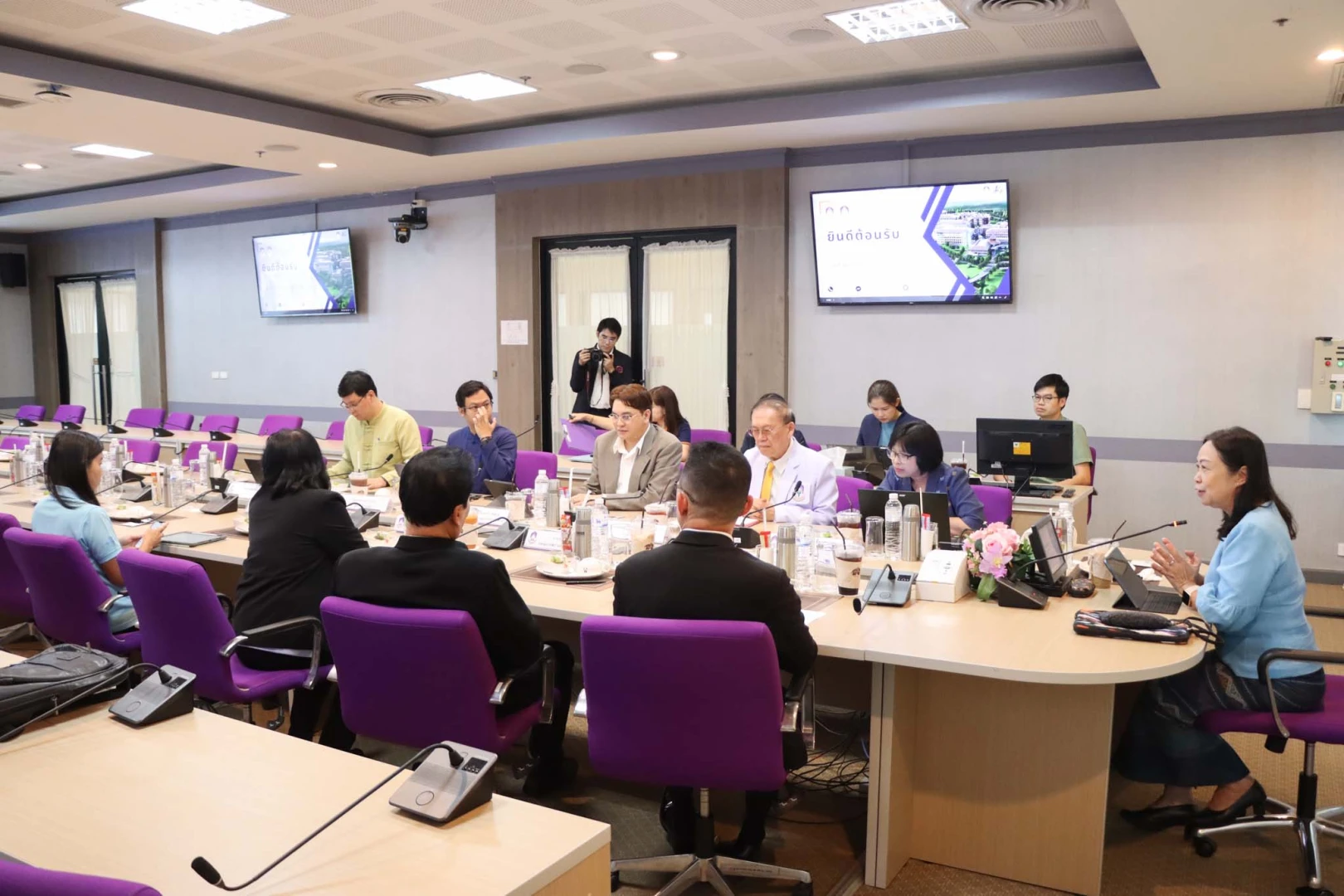 University of Phayao Council Members Visit University Hospital to Review Operations and Budget Expenditures