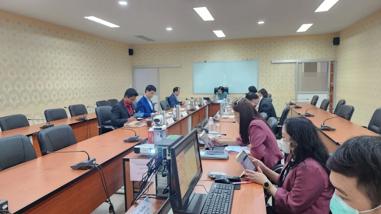 The Planning Office Holds the 8th Meeting of the Risk Management, Internal Control, and Transparency Committee (1/2566) to Review Operations Related to Risk Management, Internal Control, and Transparency for the First 6 Months of the Fiscal Year 2023