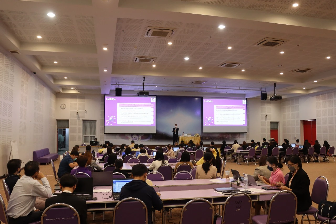 Workshop on Risk Management and Internal Control at University of Phayao for Fiscal Year 2022