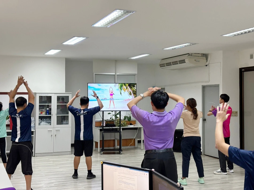 Planning Division Organizes Aerobic Dance Activity (March Edition) for the "Good Health and Well-Being: BMI Challenge" Project