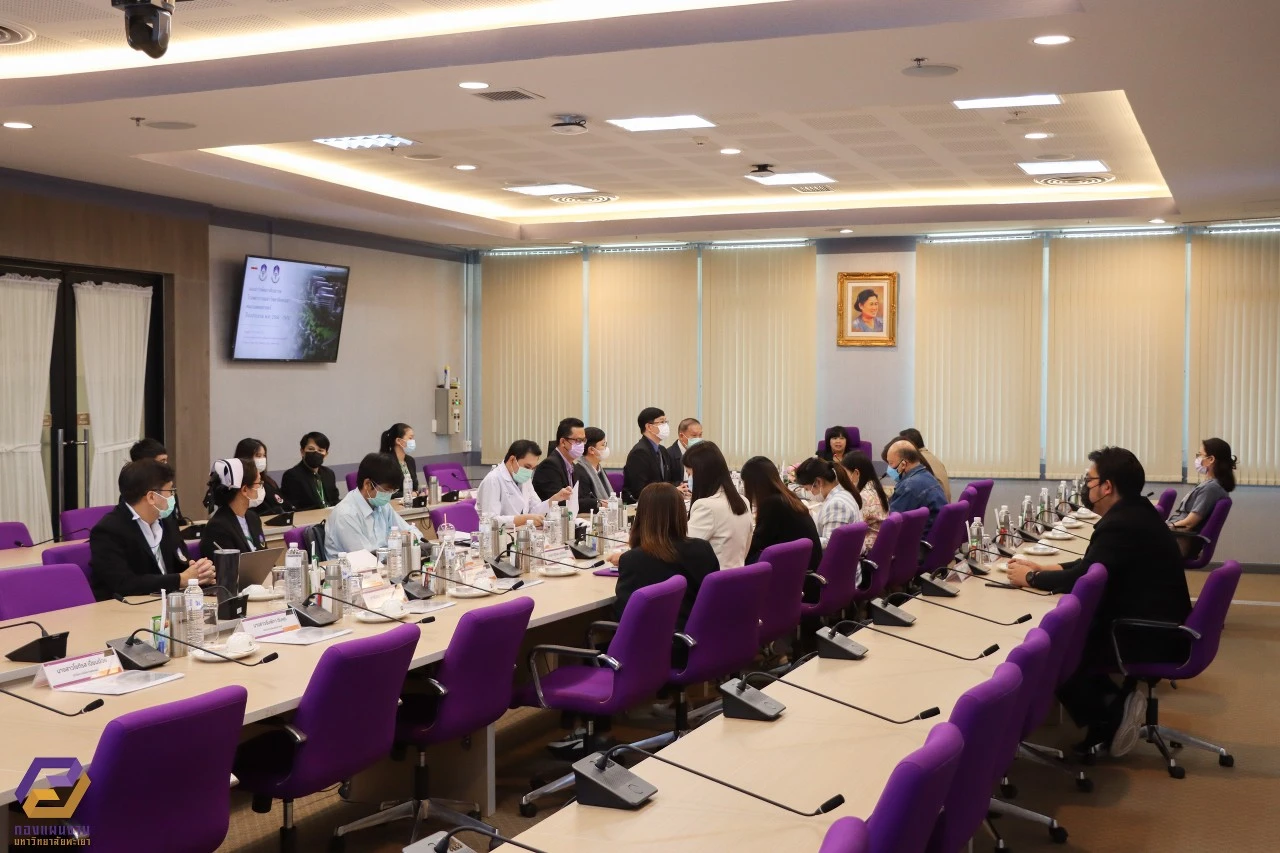 Phayao University Welcomes Executives and Budget Staff from the Bureau of the Budget for Discussions and Monitoring of the University’s Budget Performance