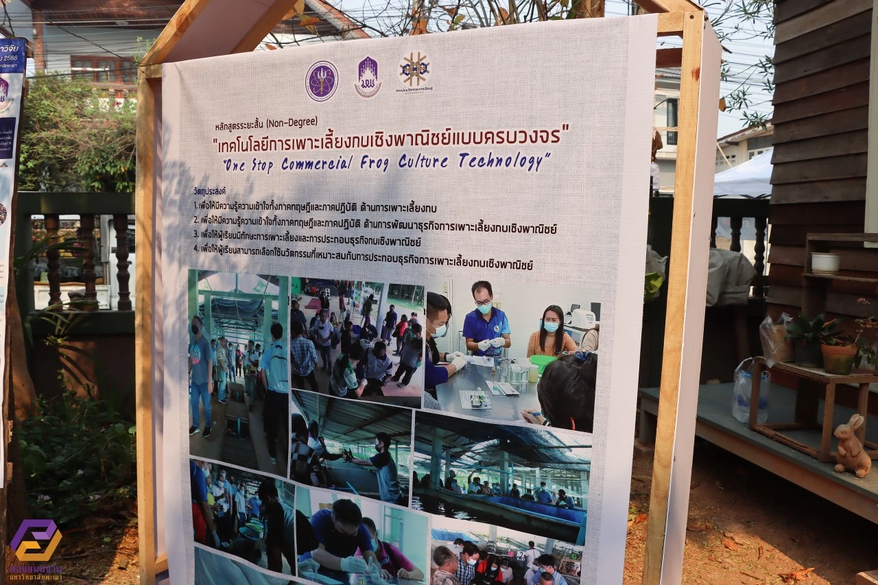 University of Phayao Hosts Lifelong Learning Community Innovation Exhibition