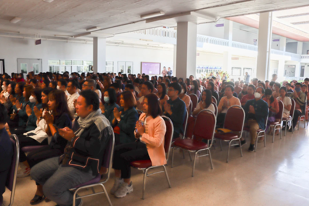 The Planning Division Participates in the New Year's Blessing Ceremony "Huem Boon, Khun Pee Mai, Hoi Duang Jai Jao UP" for the Year 2024