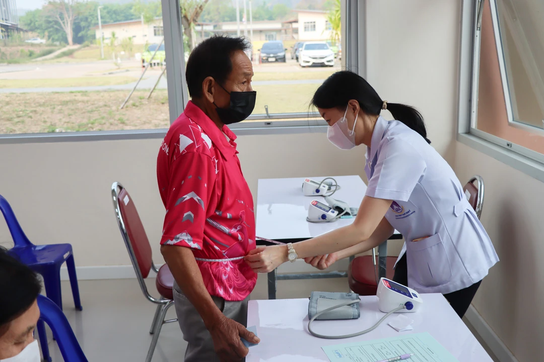 Kick-off Event for the 2024 Fiscal Year Project under the Readiness Plan for an Aging Society at the University of Phayao