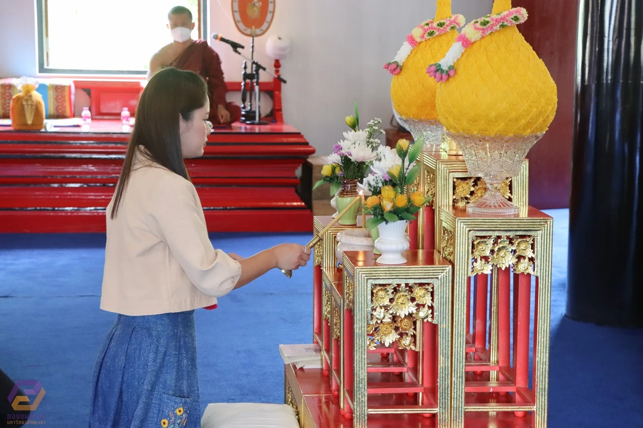 The Planning Division Organized a Project to Strengthen Ethics and Good Governance in the Organization and Continued the Tradition of Offering Candle for Buddhist Lent