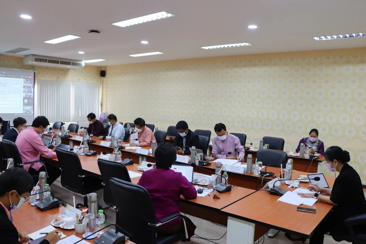 Planning Division Holds the 6th Meeting of the Risk Management Committee (2/2565) to Monitor Risk Management and Internal Control Operations for the First Six Months of Fiscal Year 2022