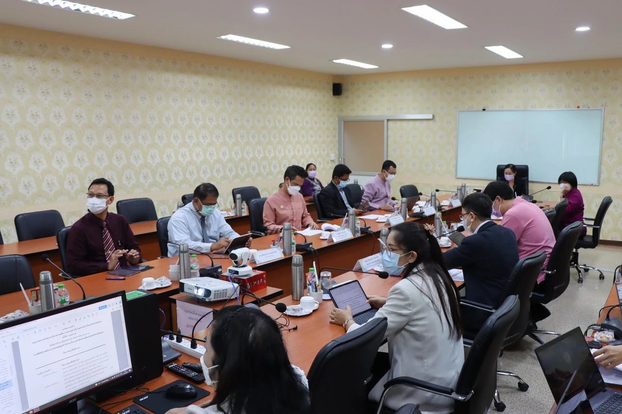 Planning Division Holds the 6th Meeting of the Risk Management Committee (2/2565) to Monitor Risk Management and Internal Control Operations for the First Six Months of Fiscal Year 2022