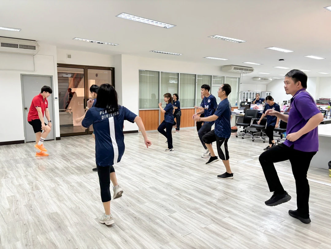 Planning Division Organizes April Aerobic Dance Activity for Good Health and Well-Being: BMI Challenge Project