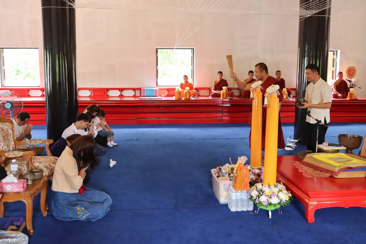 The Planning Division Organized a Project to Strengthen Ethics and Good Governance in the Organization and Continued the Tradition of Offering Candle for Buddhist Lent