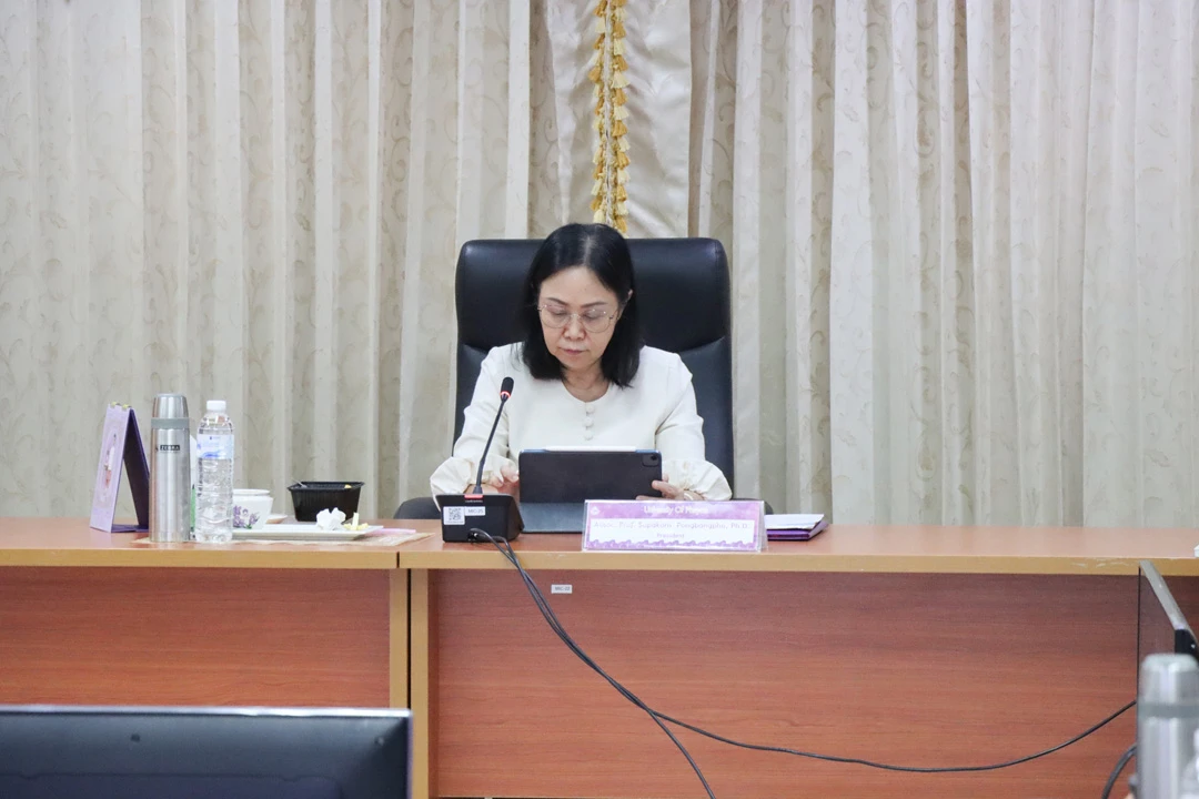 The University of Phayao held its 11th meeting of the Risk Management, Internal Control, and Transparency Committee (1/2567) on February 12, 2024. The meeting, organized by the Planning Division, focused on promoting the No Gift Policy in official duties and reviewing the University’s Integrity and Transparency Assessment (ITA) data for the fiscal year 2024.