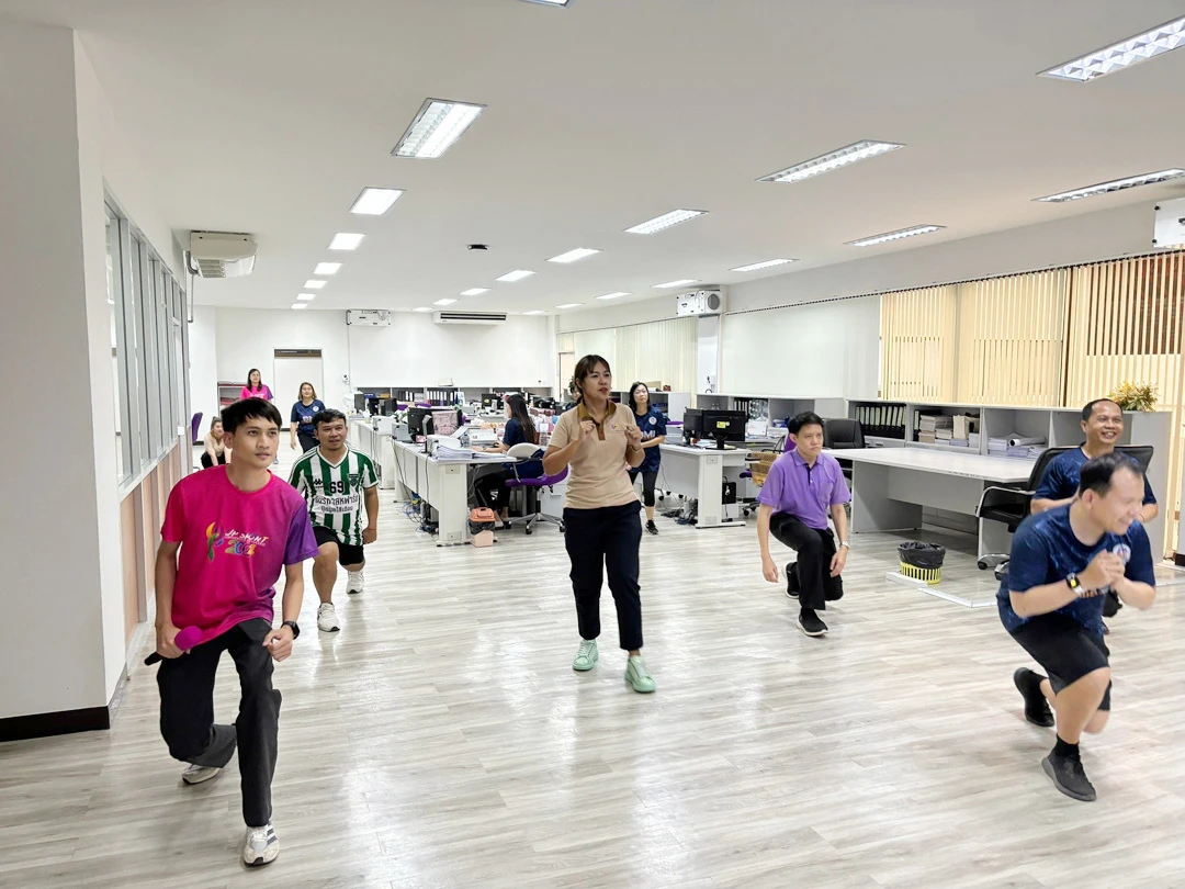 Planning Division Organizes Aerobic Dance Activity (March Edition) for the "Good Health and Well-Being: BMI Challenge" Project