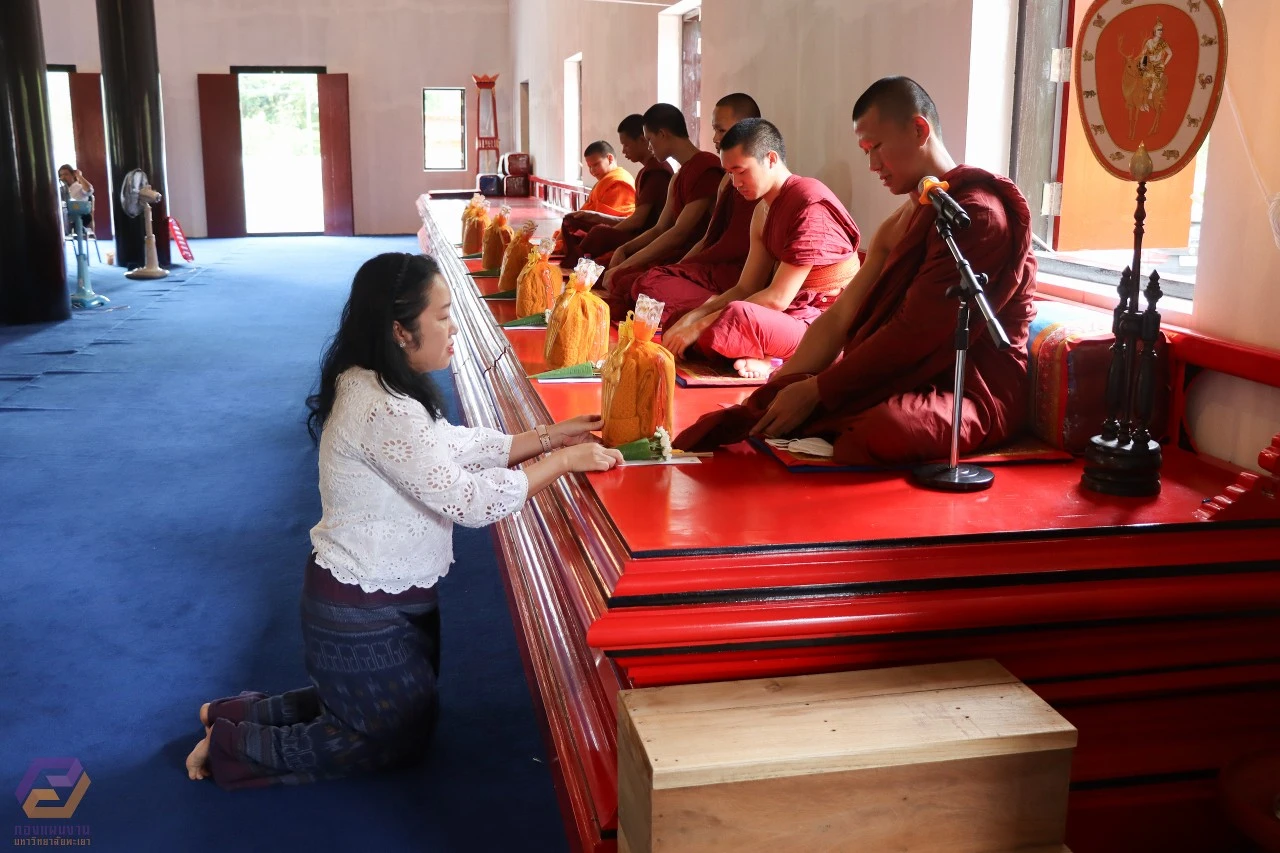 The Planning Division Organized a Project to Strengthen Ethics and Good Governance in the Organization and Continued the Tradition of Offering Candle for Buddhist Lent