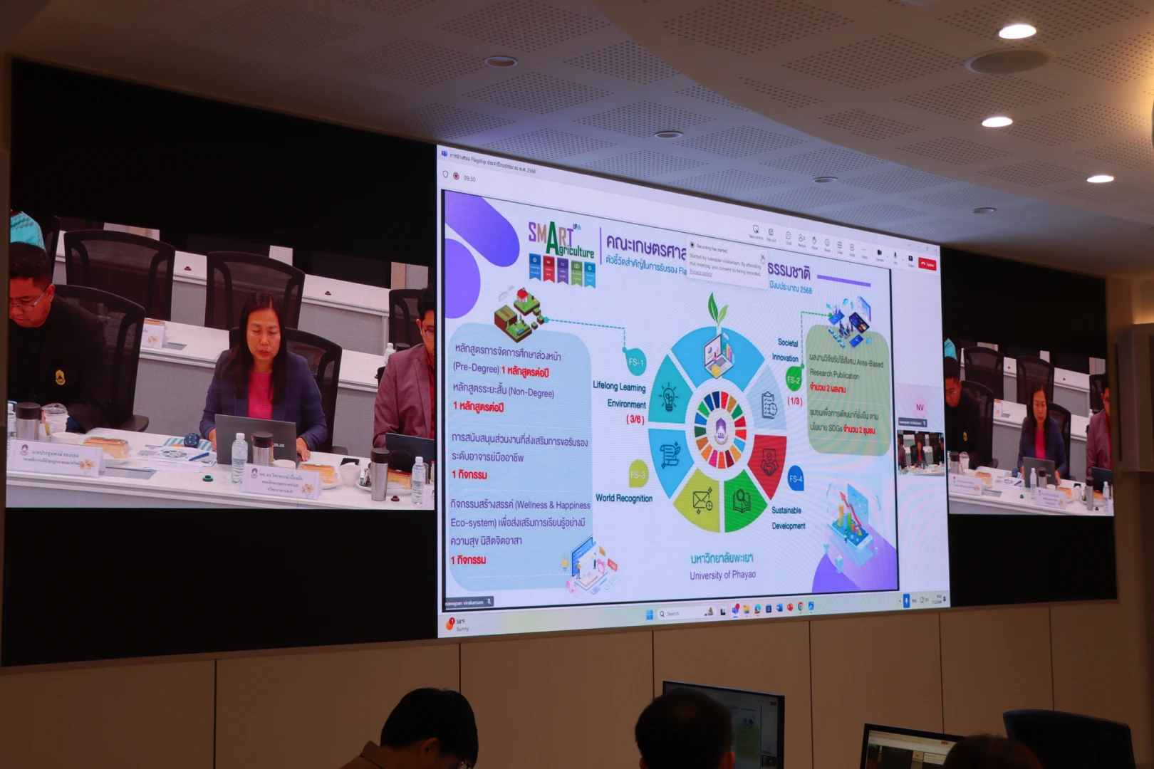 The Planning Division of the University of Phayao Presents the Key Performance Indicators (Flagships) for Fiscal Year 2025