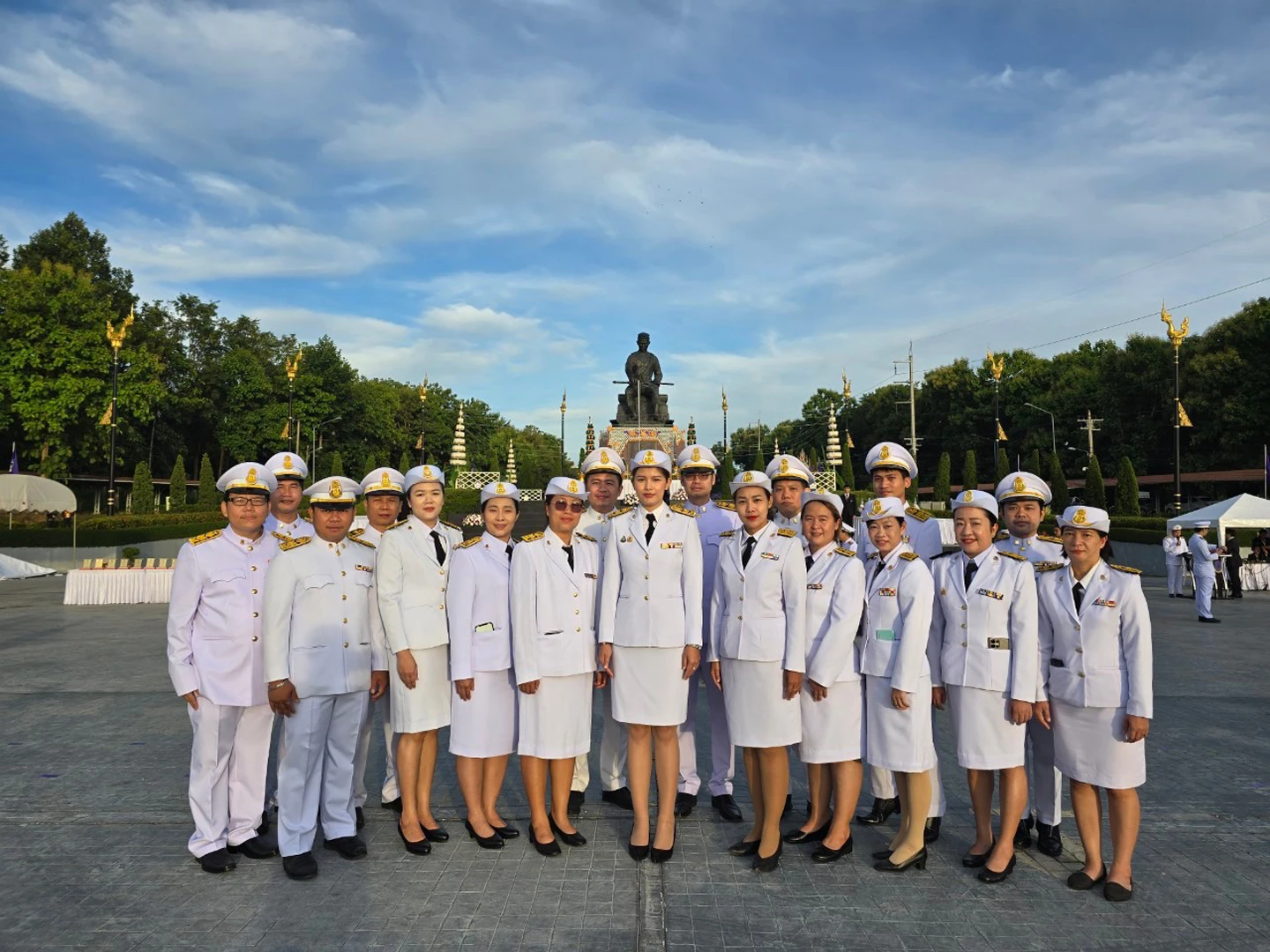 The Director of the Planning Division Leads a Team of Supervisors and Staff to Participate in the 14th Anniversary of the Establishment of the University of Phayao